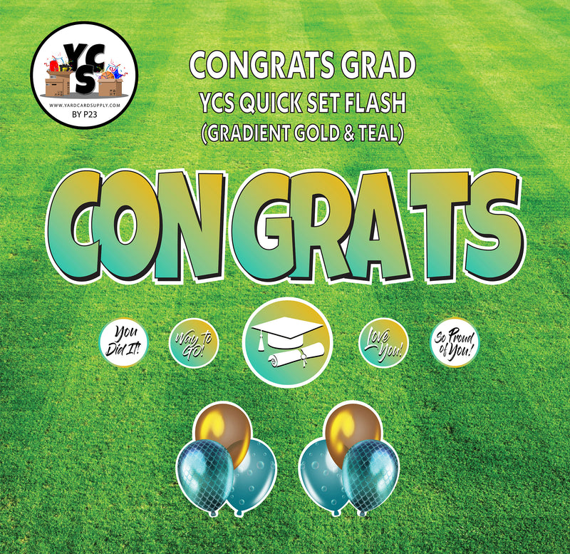 YCS FLASH® Quick Set - Congrats - Solid