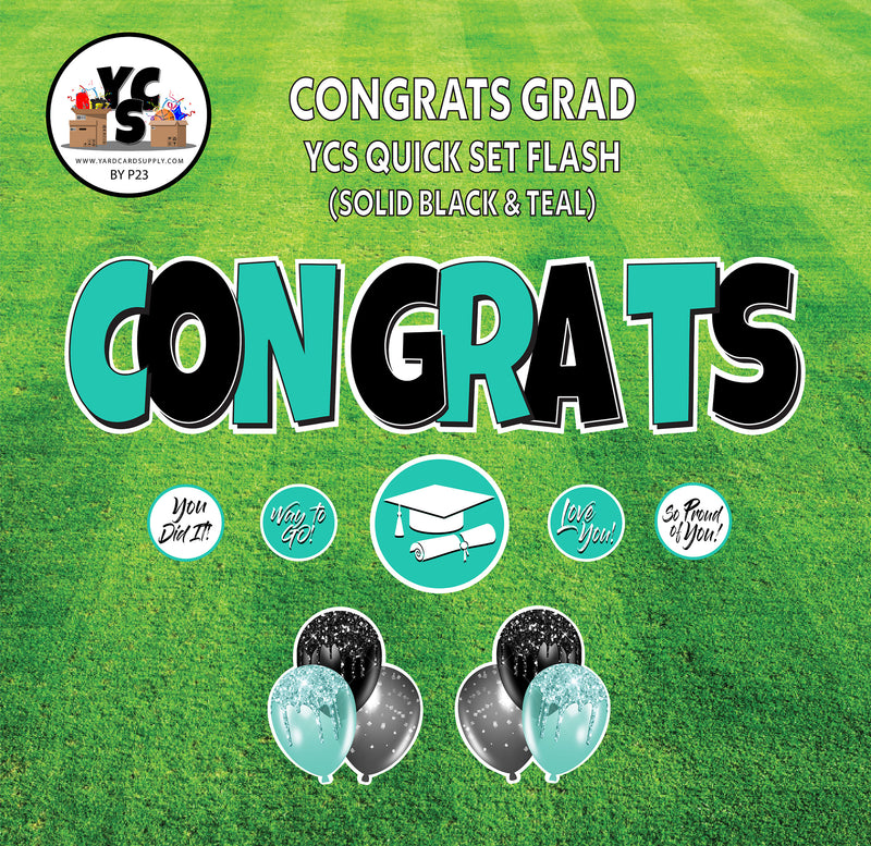 YCS FLASH® Quick Set - Congrats - Solid
