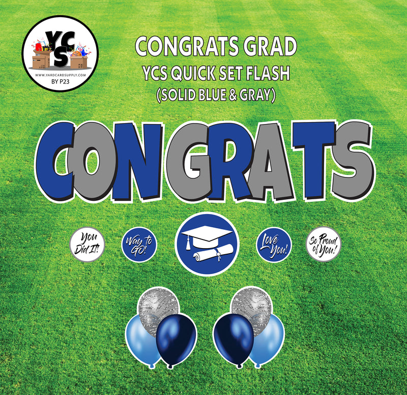 YCS FLASH® Quick Set - Congrats - Solid
