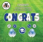 YCS FLASH® Quick Set - Congrats - Solid