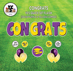 YCS FLASH® Quick Set - Congrats - Solid