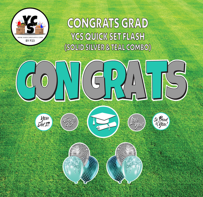 YCS FLASH® Quick Set - Congrats - Solid