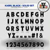 Start NOW Rental Business Basic Starter Set - KABEL Font - 165 Pieces