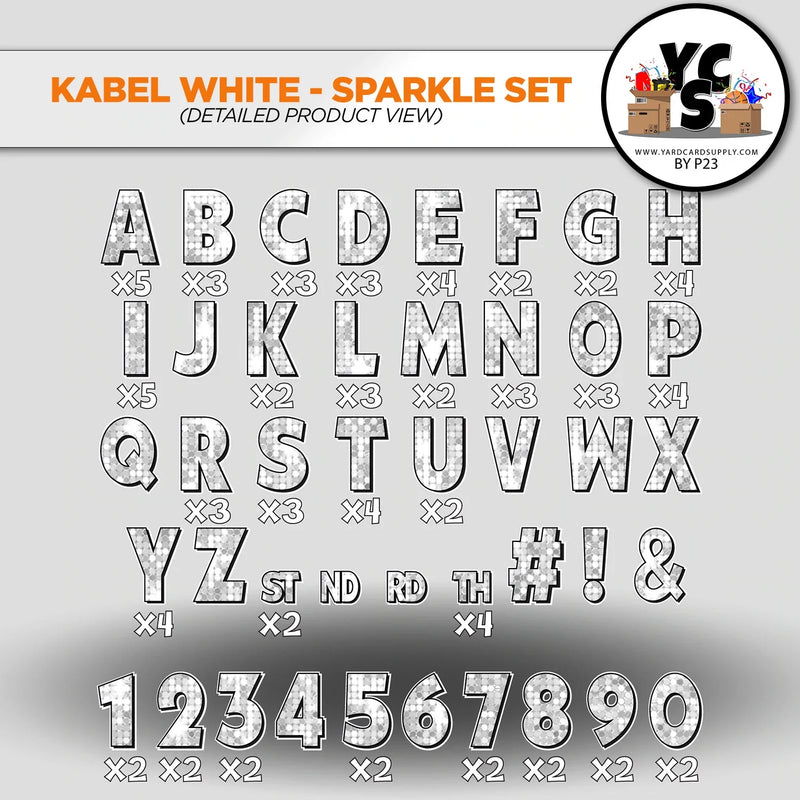 Start NOW Rental Business Starter Set - Kabel Font 273 Pieces