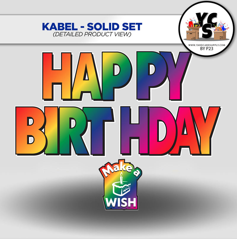Start NOW Rental Business Starter Set - Kabel Font 273 Pieces