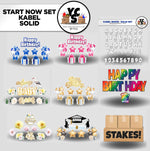 Start NOW Rental Business Starter Set - Kabel Font 273 Pieces