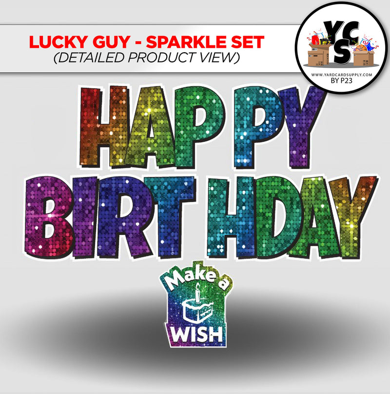 Start NOW Rental Business Starter Set - Lucky Guy Font 273 Pieces