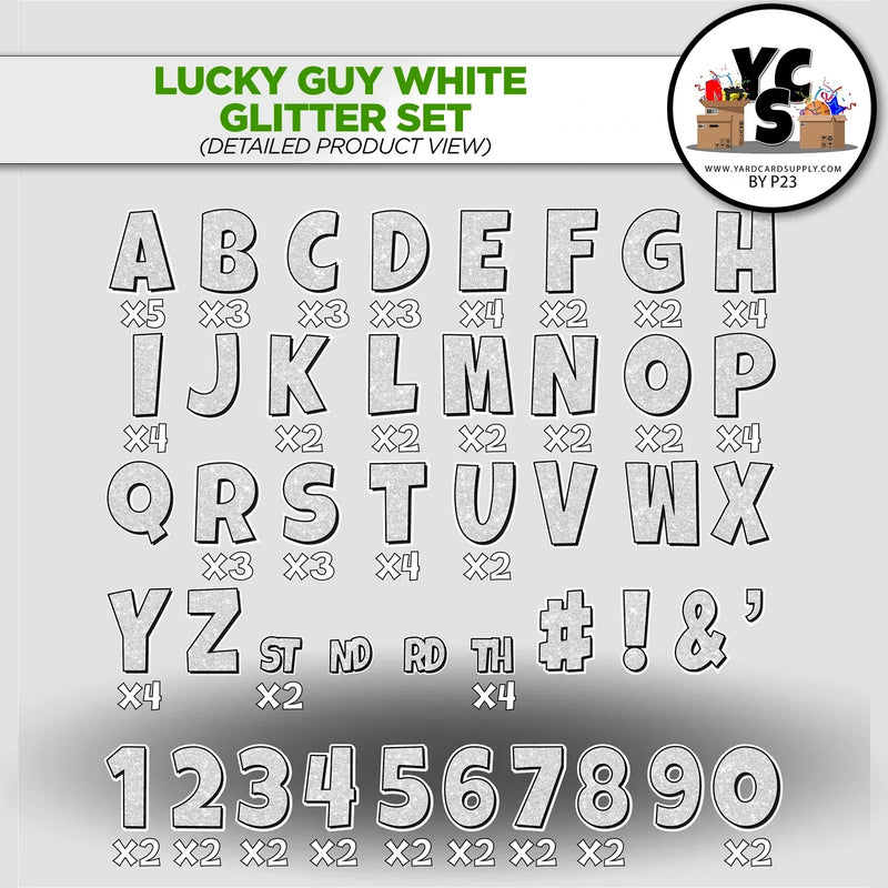 Start NOW Rental Business Basic Starter Set - LUCKY GUY - 165 Pieces