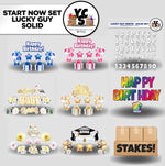 Start NOW Rental Business Starter Set - Lucky Guy Font 273 Pieces