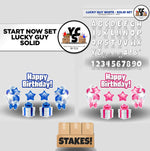 Start NOW Rental Business Basic Starter Set - LUCKY GUY - 165 Pieces