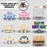 Start NOW Rental Business Starter Set - Lucky Guy Font 273 Pieces