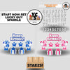 Start NOW Rental Business Basic Starter Set - LUCKY GUY - 165 Pieces