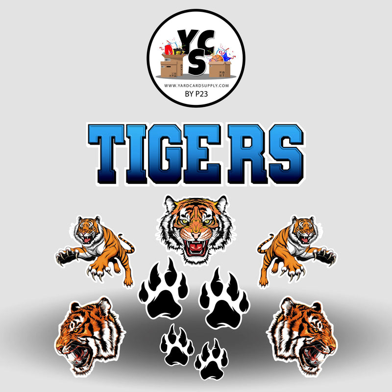 YCS FLASH® MASCOT Quick Set TIGERS