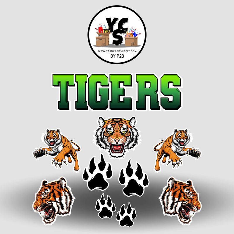 YCS FLASH® MASCOT Quick Set TIGERS