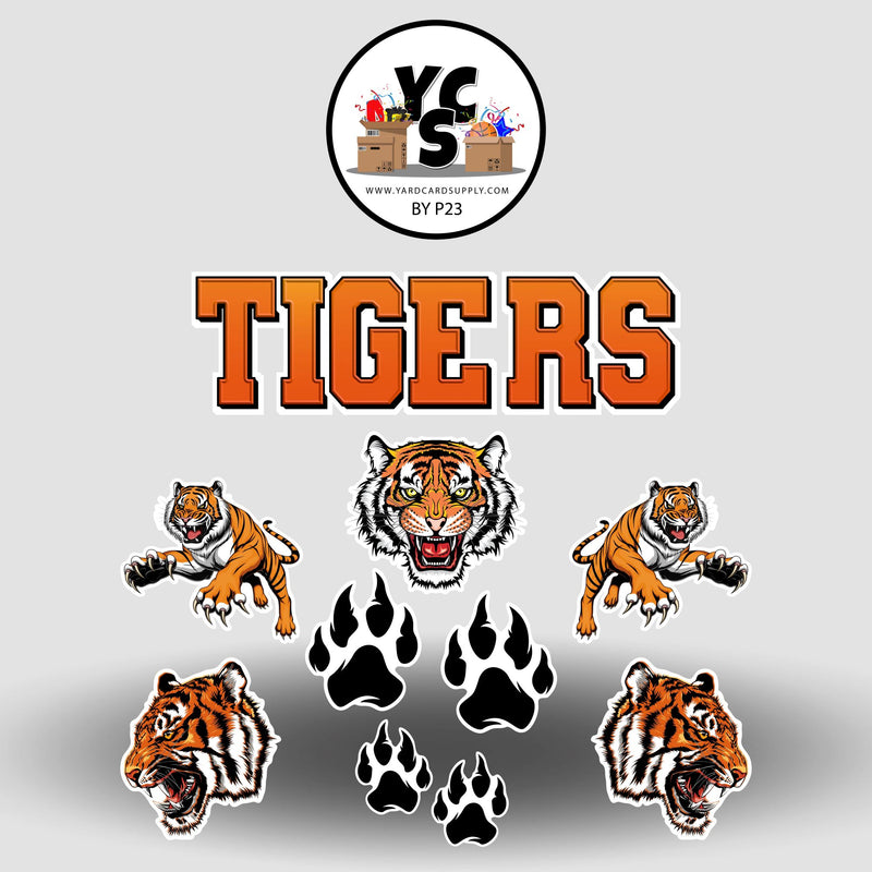 YCS FLASH® MASCOT Quick Set TIGERS