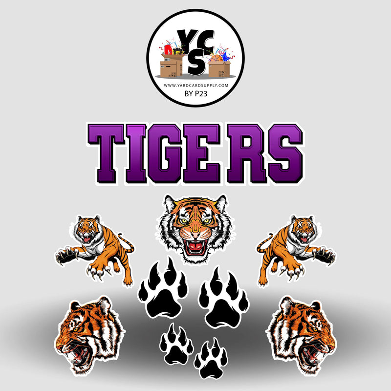 YCS FLASH® MASCOT Quick Set TIGERS