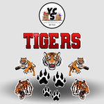 YCS FLASH® MASCOT Quick Set TIGERS