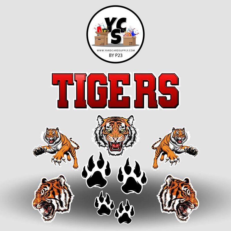 YCS FLASH® MASCOT Quick Set TIGERS