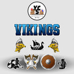 YCS FLASH® MASCOT Quick Set VIKINGS