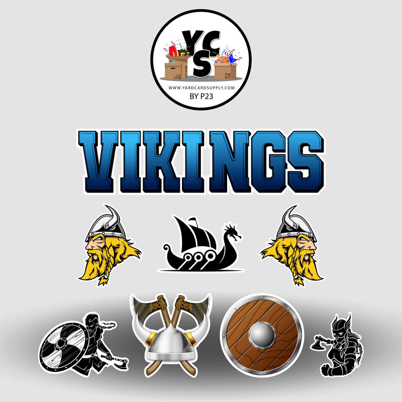 YCS FLASH® MASCOT Quick Set VIKINGS