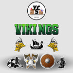 YCS FLASH® MASCOT Quick Set VIKINGS