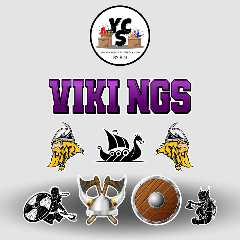 YCS FLASH® MASCOT Quick Set VIKINGS