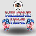 YCS Flash® Military Welcome Home Quick Set Flash & Flair FULL Set