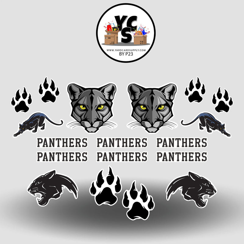 PANTHERS Mascot Set