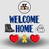 YCS Flash® Red White & BOOM Welcome Home Quick Set