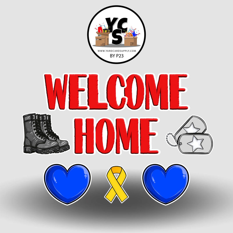 YCS Flash® Red White & BOOM Welcome Home Quick Set