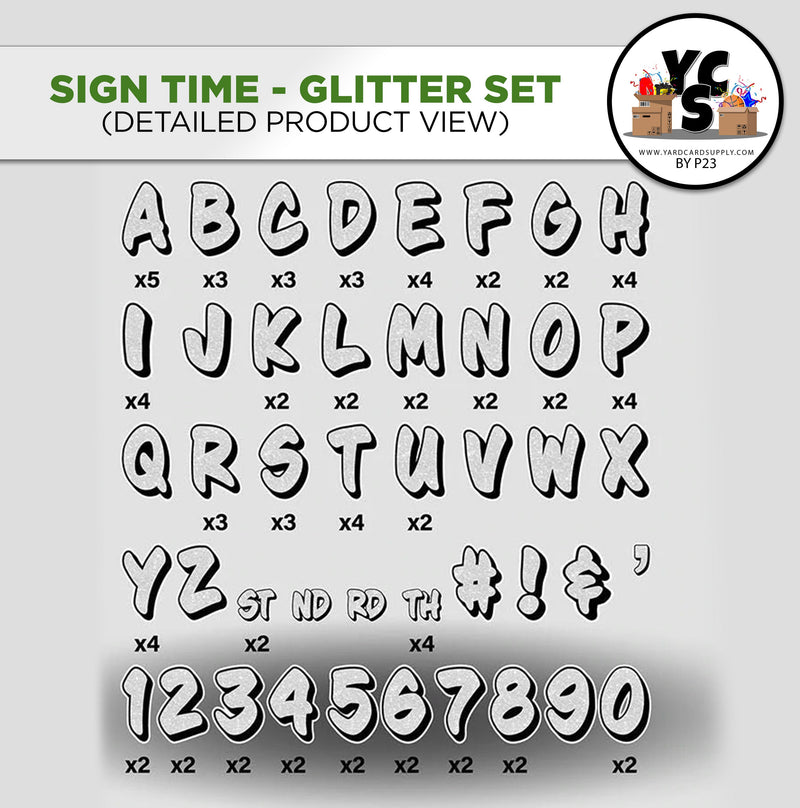 Start NOW Rental Business Basic Starter Set - Sign Time - 165 Pieces