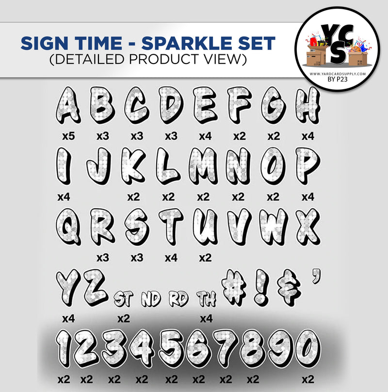 Start NOW Rental Business Basic Starter Set - Sign Time - 165 Pieces