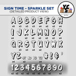 Start NOW Rental Business Starter Set - Sign Time Font 273 Pieces