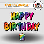 Start NOW Rental Business Starter Set - Sign Time Font 273 Pieces