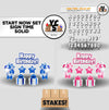 Start NOW Rental Business Basic Starter Set - Sign Time - 165 Pieces