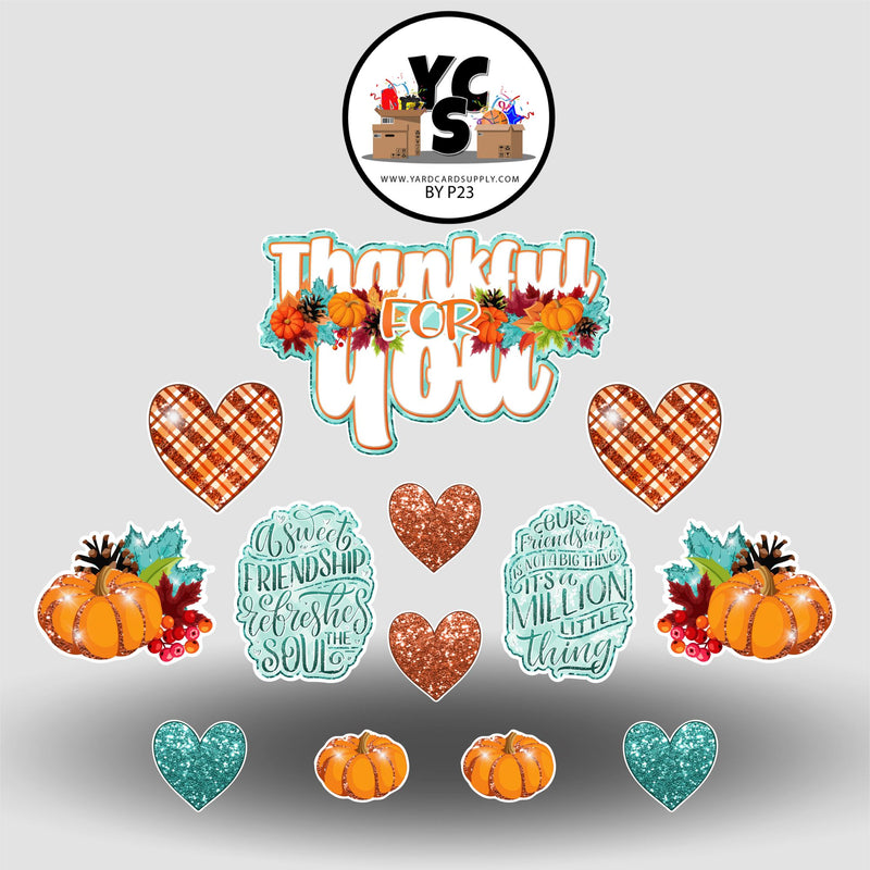 YCS FLASH® Plaid Thankful for You Set