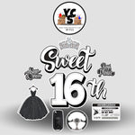 Sweet 16 Birthday YCS FLASH® & FLAIR Set