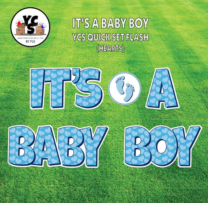 It s A BOY Letter Set