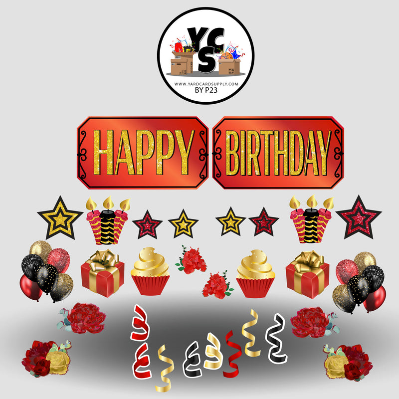 YCS FLASH® Large Ticket Birthday Set
