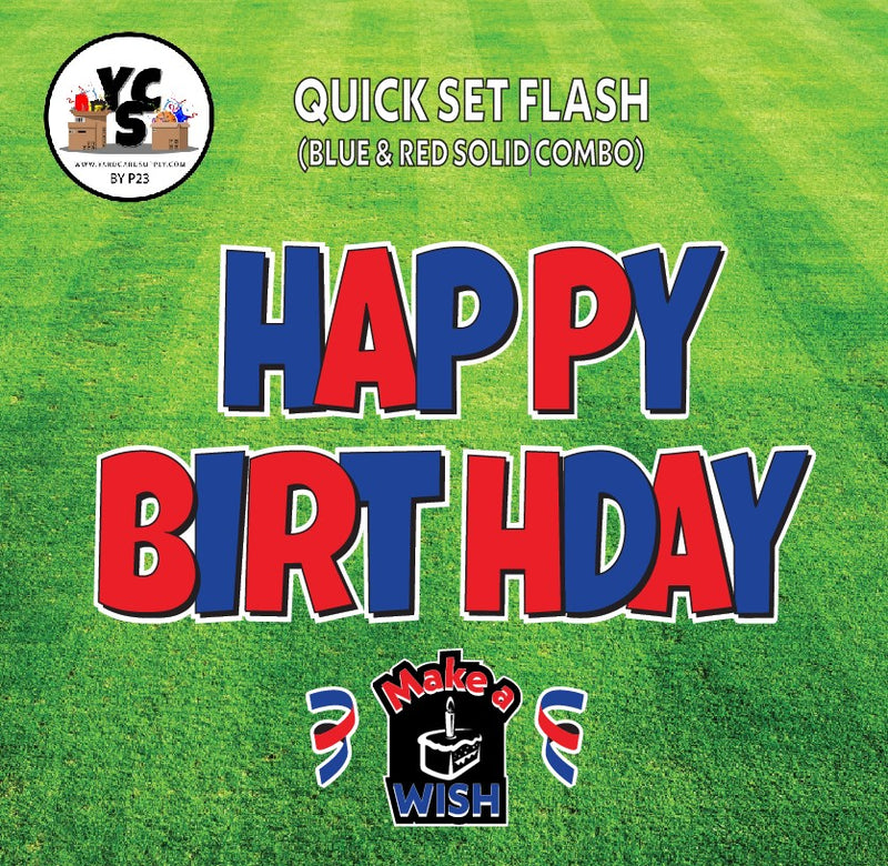 YCS FLASH® Quick Set Lucky Birthday - Solid