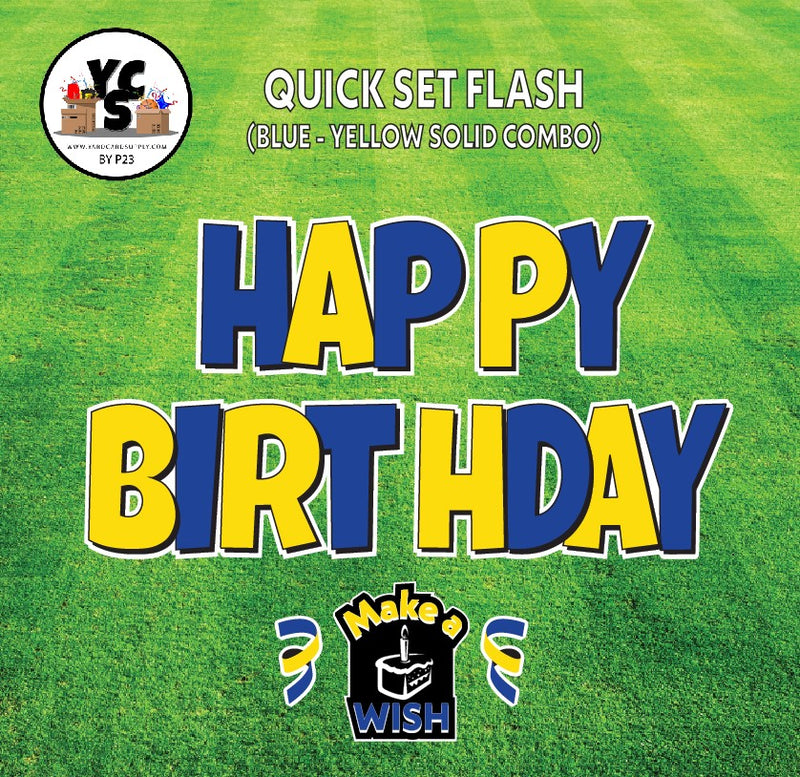 YCS FLASH® Quick Set Lucky Birthday - Solid