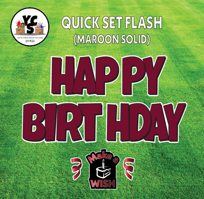 YCS FLASH® Quick Set Lucky Birthday - Solid