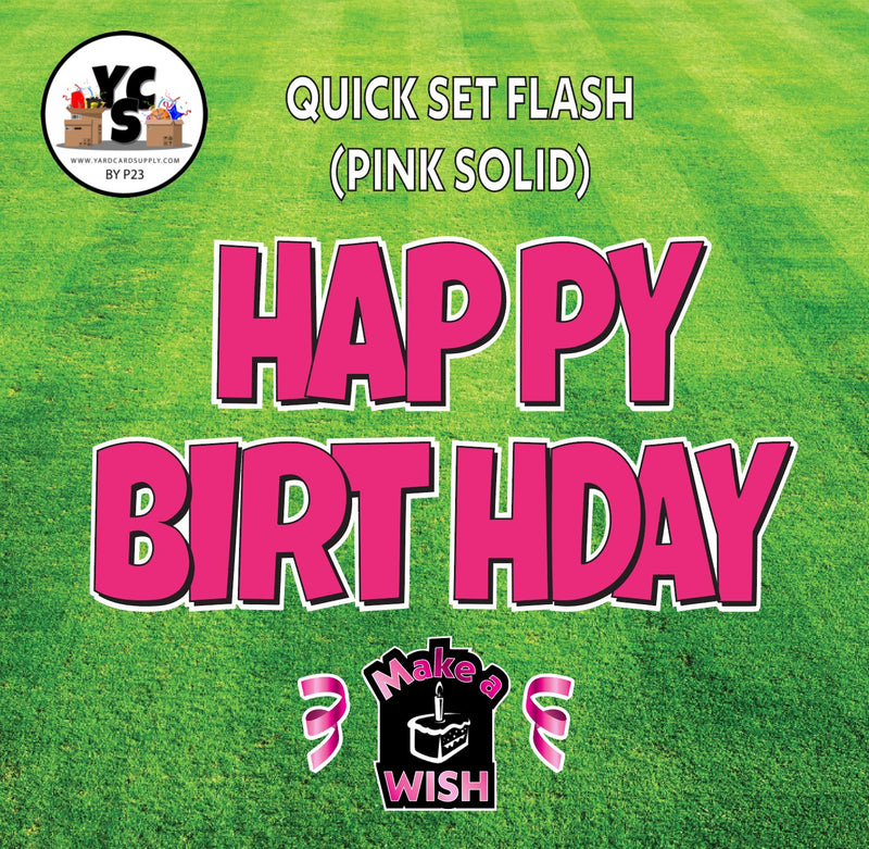 YCS FLASH® Quick Set Lucky Birthday - Solid