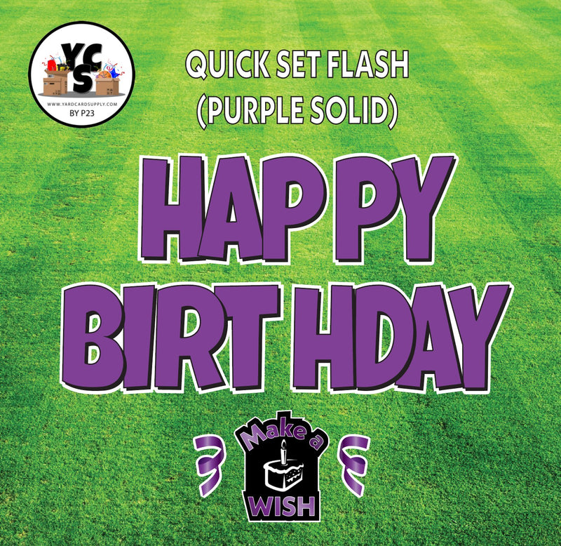 YCS FLASH® Quick Set Lucky Birthday - Solid