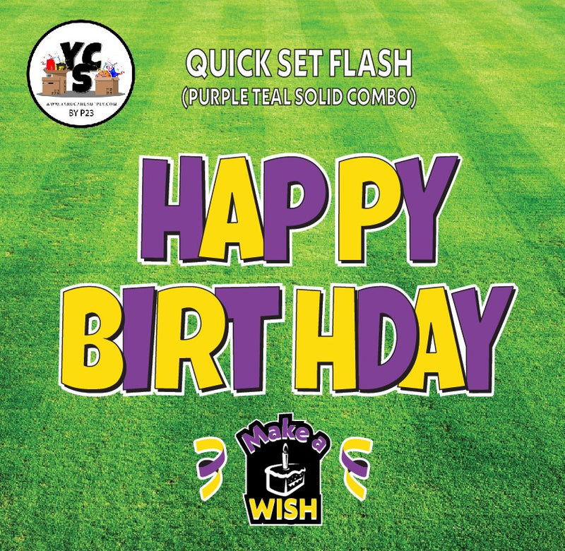 YCS FLASH® Quick Set Lucky Birthday - Solid