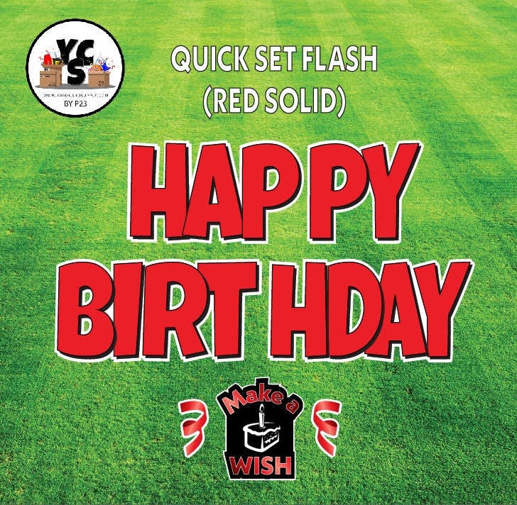YCS FLASH® Quick Set Lucky Birthday - Solid