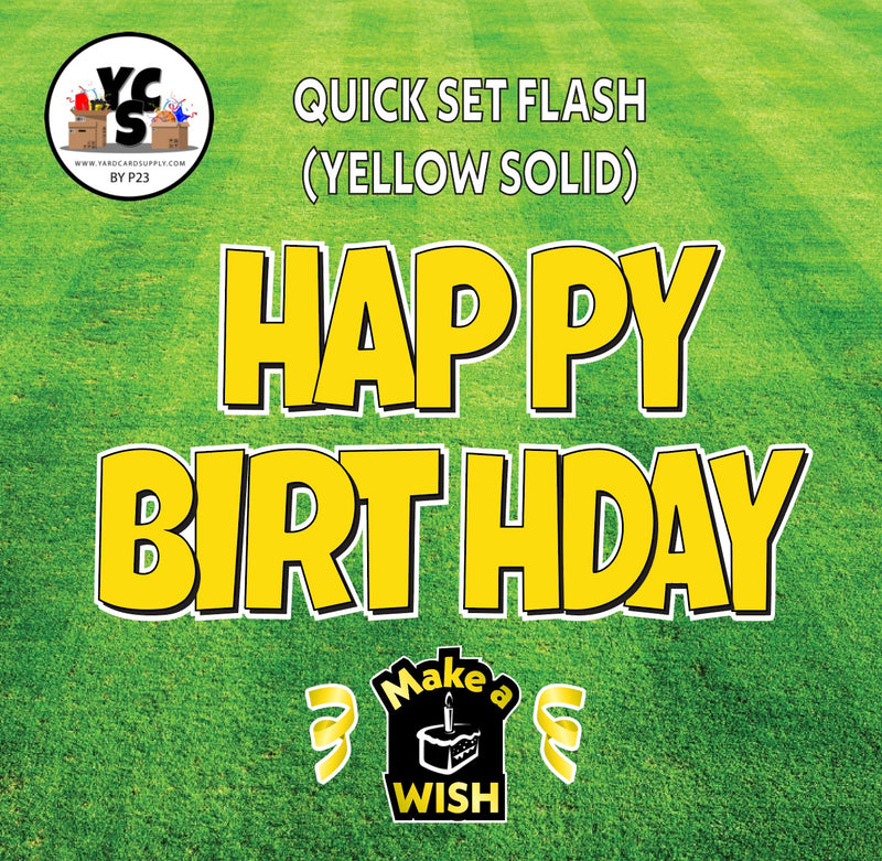 YCS FLASH® Quick Set Lucky Birthday - Solid