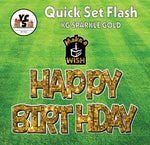 YCS FLASH® Quick Set KG Sparkle Happy Birthday