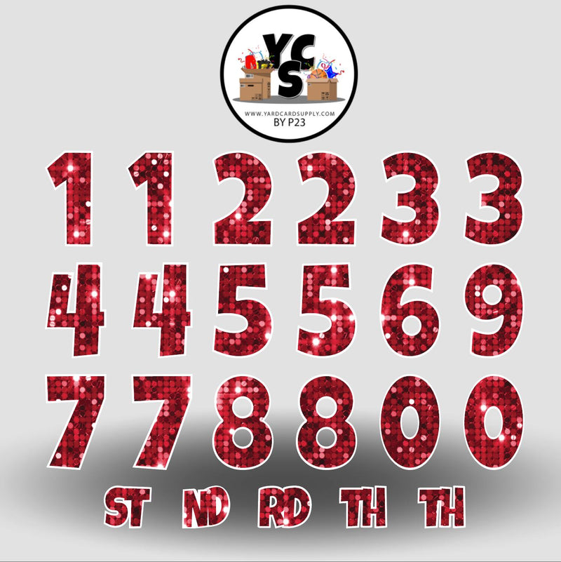 18 Inch Number Set