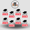 Class of 2023 Graduation Grad Cap Version 1 LARGE Memory Maker Keepsake